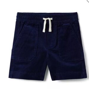 Janie and Jack 100046587 Boy Merchant Marine Corduroy Pull-On Short size 12 NWT